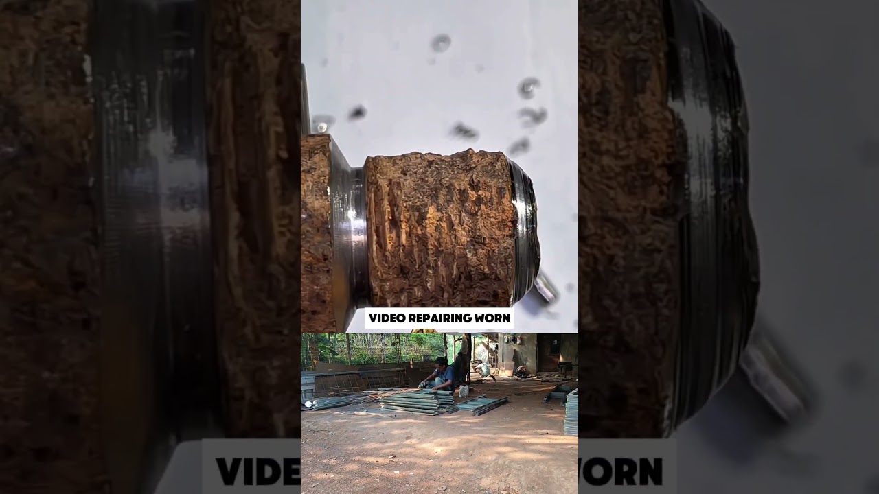 ASMR Turning rusty bolts 