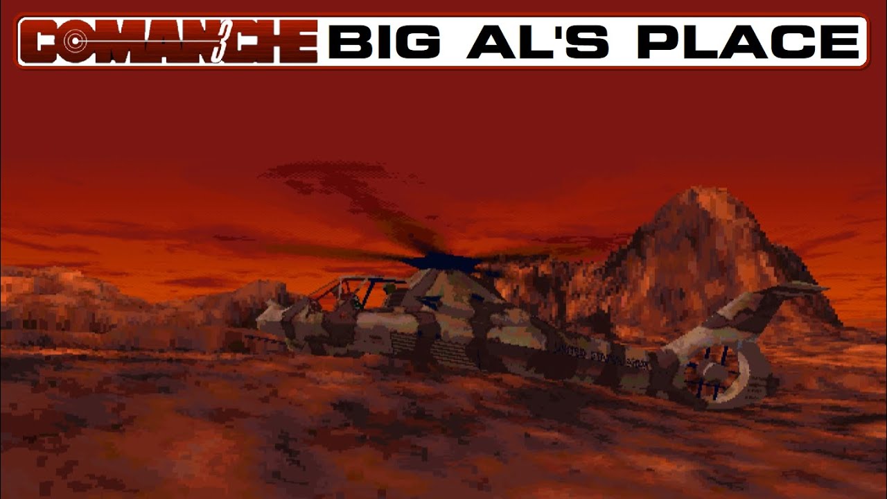 Comanche 3 • Operation Desert Endeavor - Big Al's Place (C5/M7)