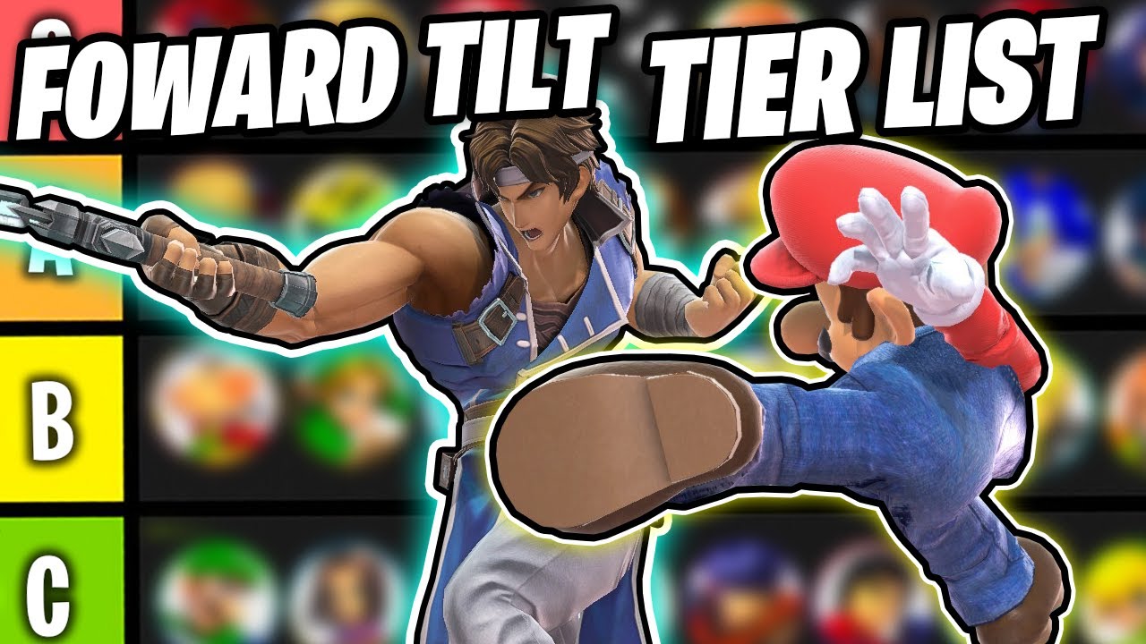 Smash Ultimate FORWARD TILT TIER LIST