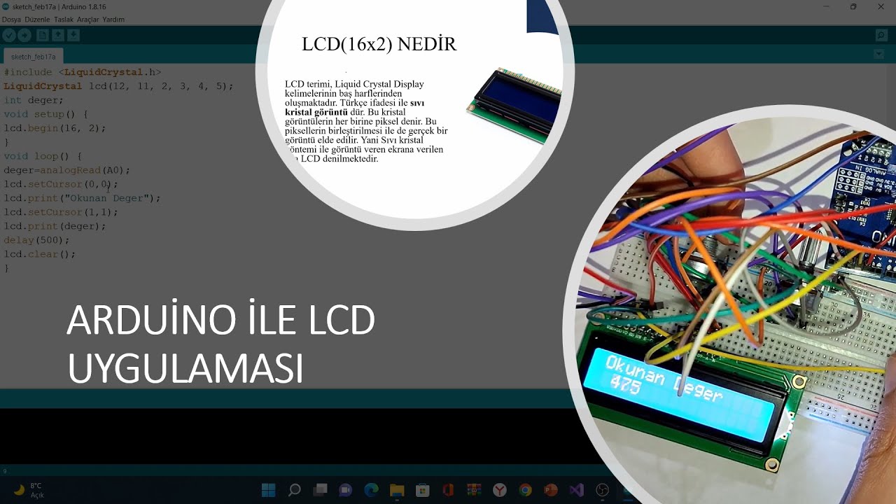 ЖК-приложение с Arduino, что такое ЖК-дисплей? / В чем выгода? / Как это работает ? #10