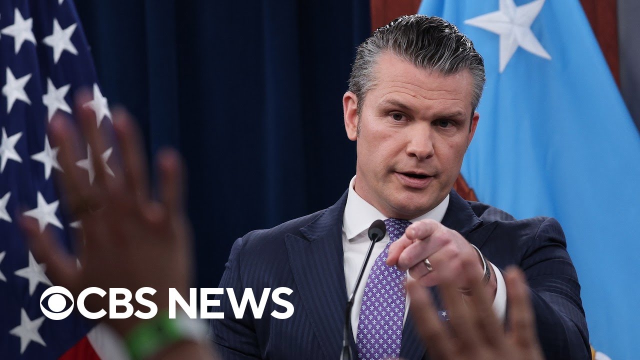 Hegseth gives update on Iran war as more U.S. troops amass in the Middle East | full coverage
