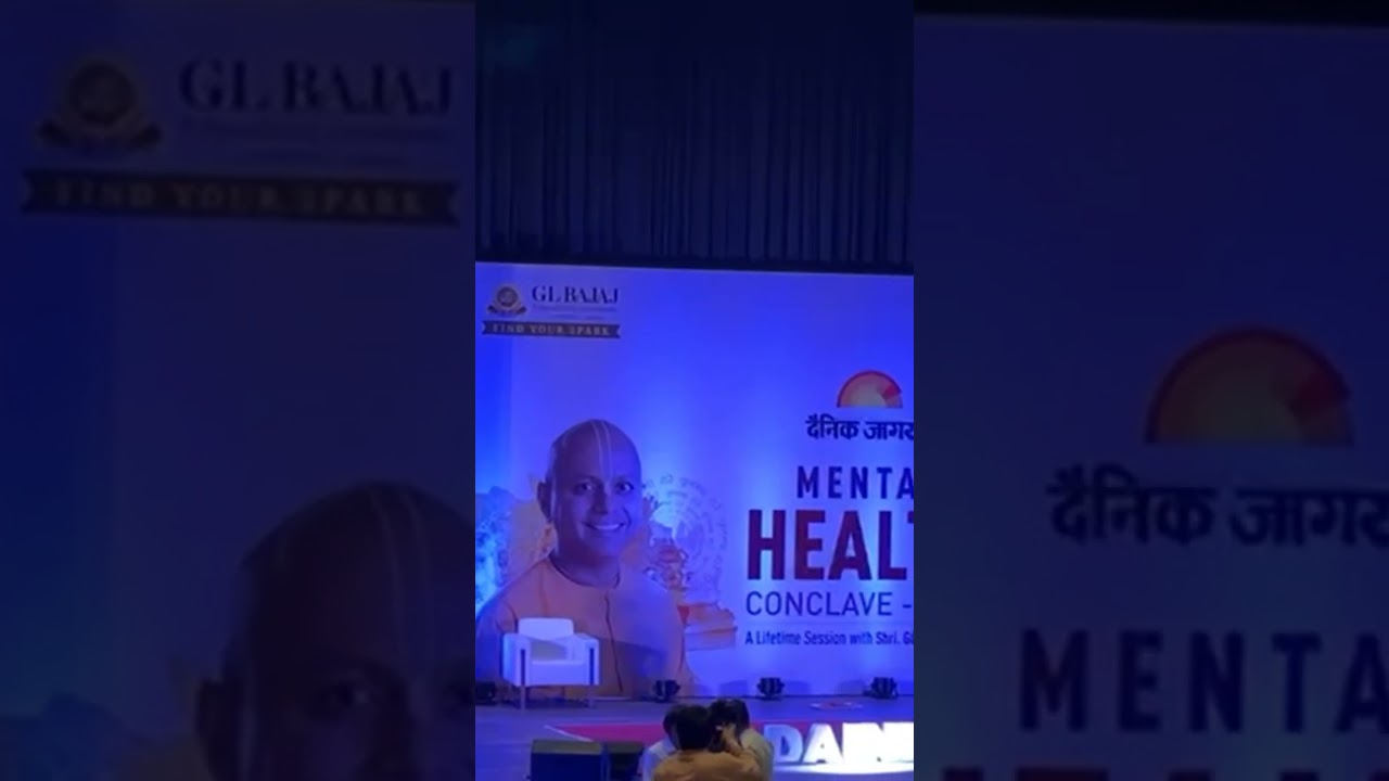 Welcoming Shri Gaur Gopal Das to GL Bajaj! #glbitm#trendingshorts#gopaldas#motivationalspeech