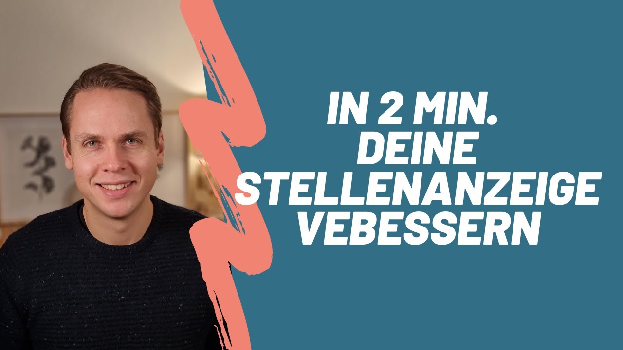 So sieht die perfekte Stellenanzeige aus!