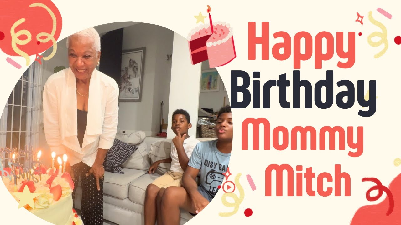 Отмечаем 74-й день рождения мамочки Митча!!! @MeetTheMitchells