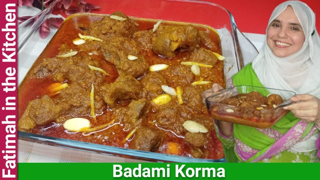 Badami Korma Recipe | Beef Badami Korma | Beef Korma Recipe | Korma Recipe