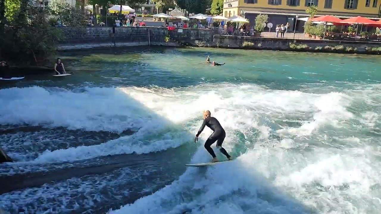 Surfing Switzerland? The Secret Endless Wave of Thun! 🇨🇭🏄&zwj;♂️