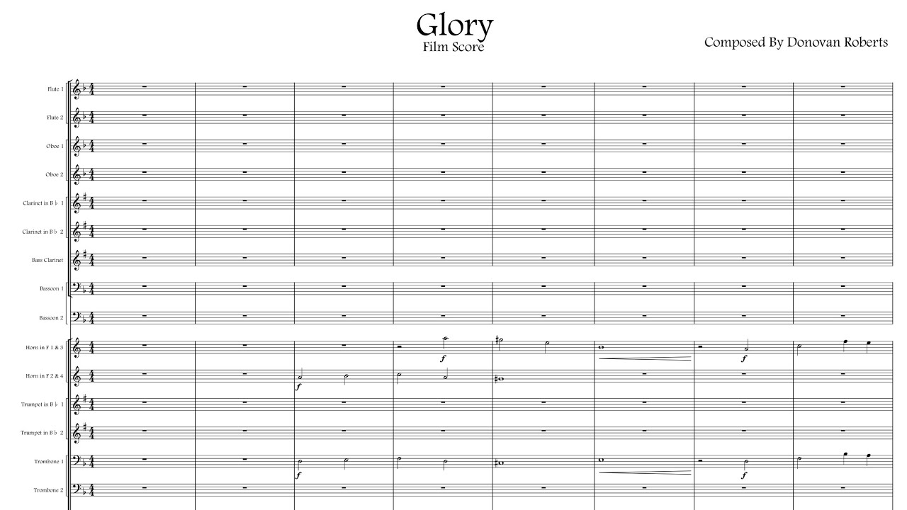 Glory By Donovan Roberts