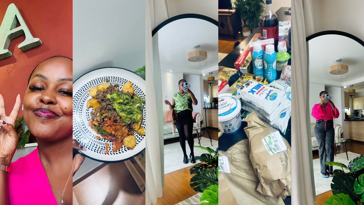 Grocery Shopping, Dinner Date, Grocery Haul, Work, Cook with me|| life in my 20's living in Nairobi