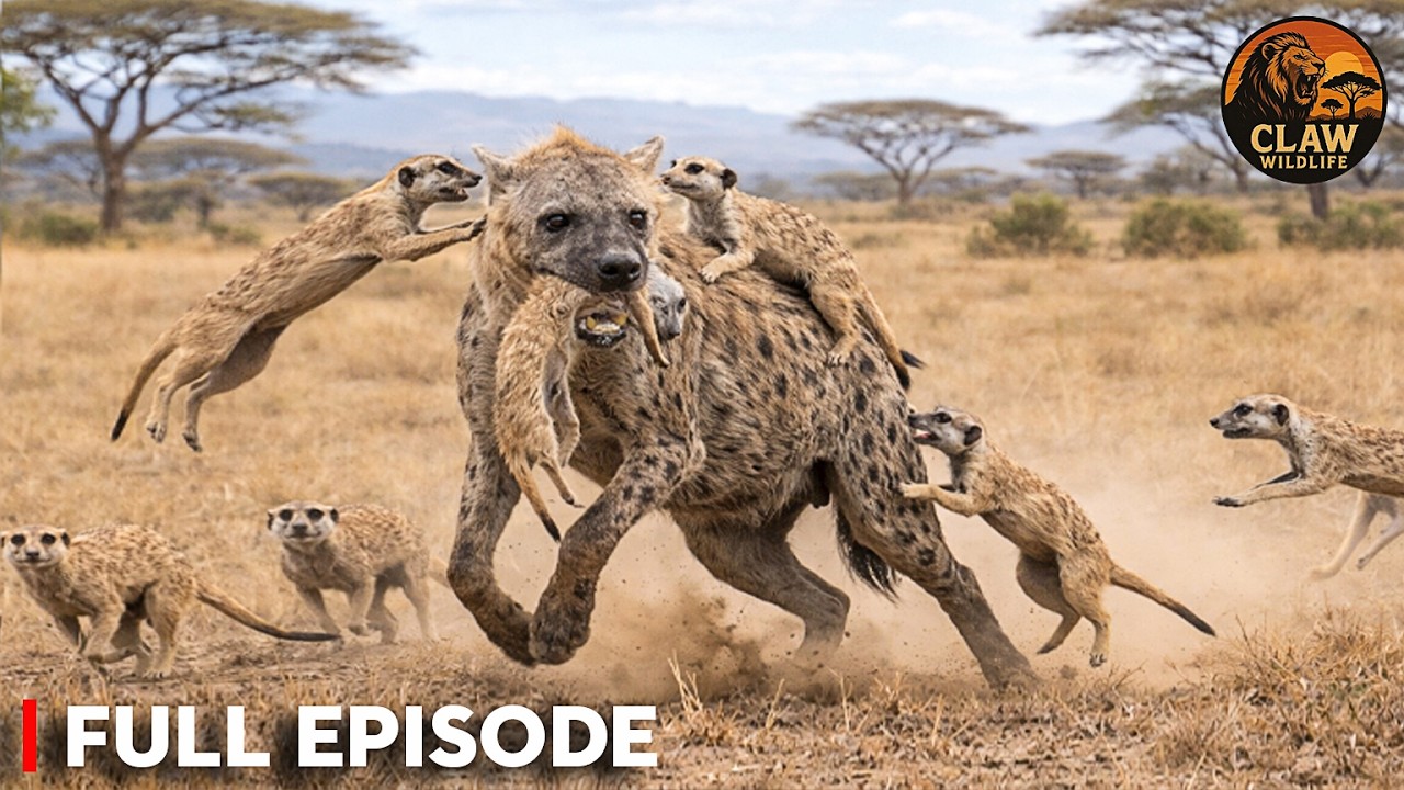 Hyenas vs Meerkats: When &ldquo;Easy Prey&rdquo; Bites Back | Wildlife Documentary