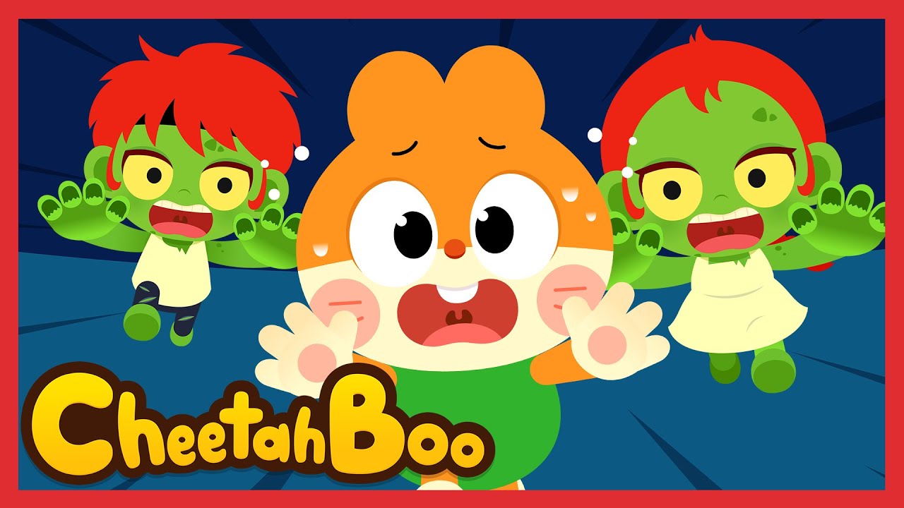 Zombie Zombie Dip! Dance with Zombies! | Nursery rhymes & Kids Song | #Cheetahboo