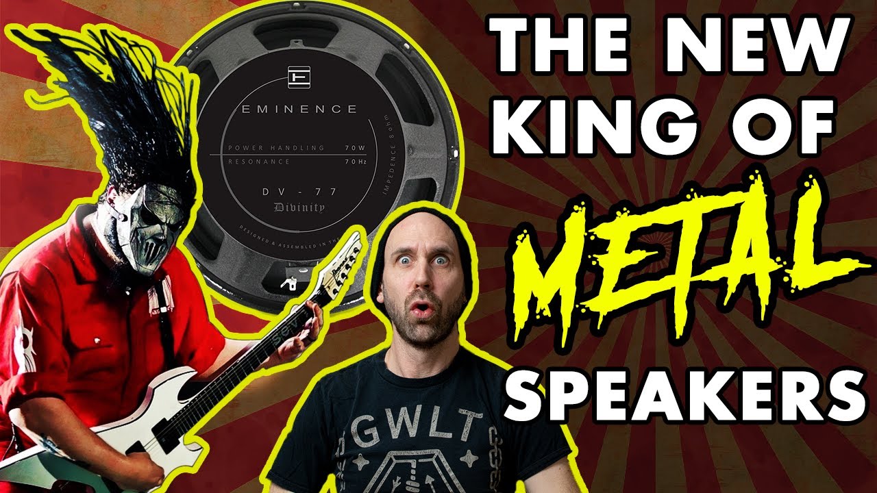The Eminence Mick Thomson SLIPKNOT DV-77 speaker is here!