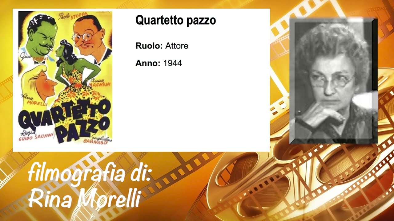 Rina Morelli filmografia