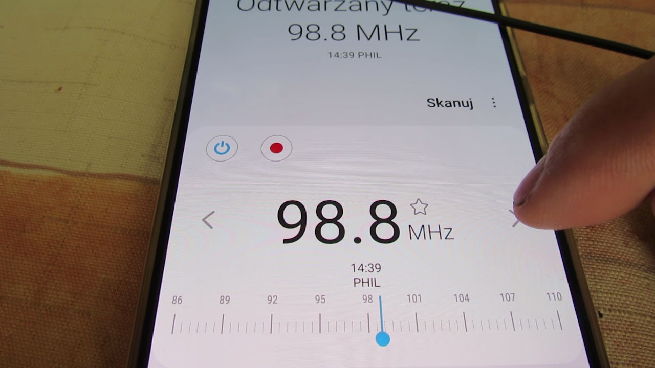 Radio FM w Samsung Galaxy A71