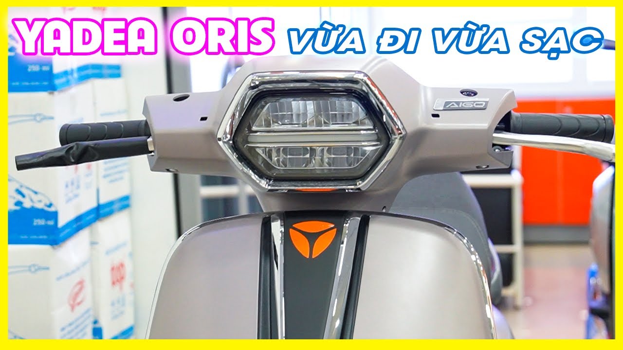 Xe Điện Yadea Oris Đáng Mua Với Công Nghệ VỪA ĐI VỪA SẠC Đi Nhiều Hơn | CUA Vlog61