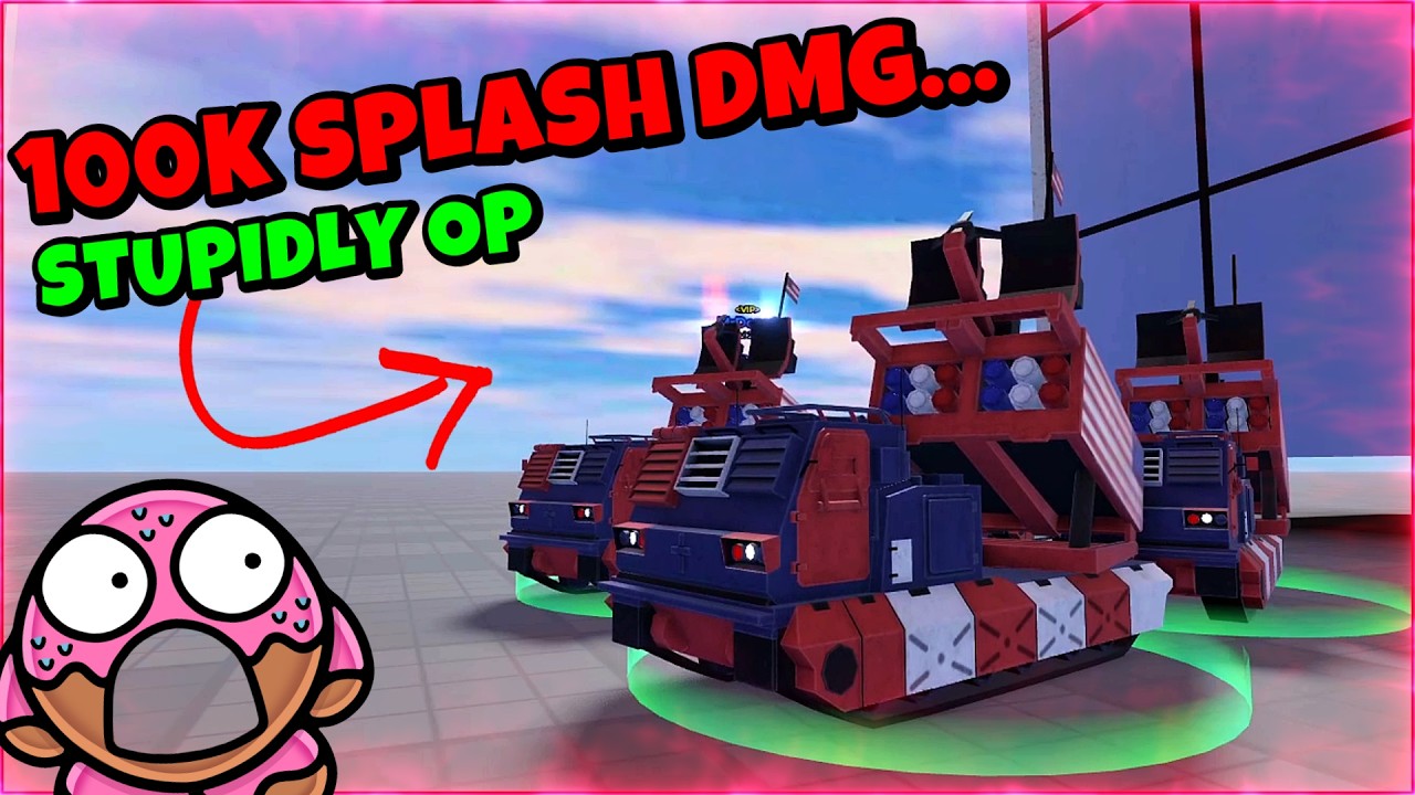 MLRS is The Strongest Splash Tower Ever... | TDX