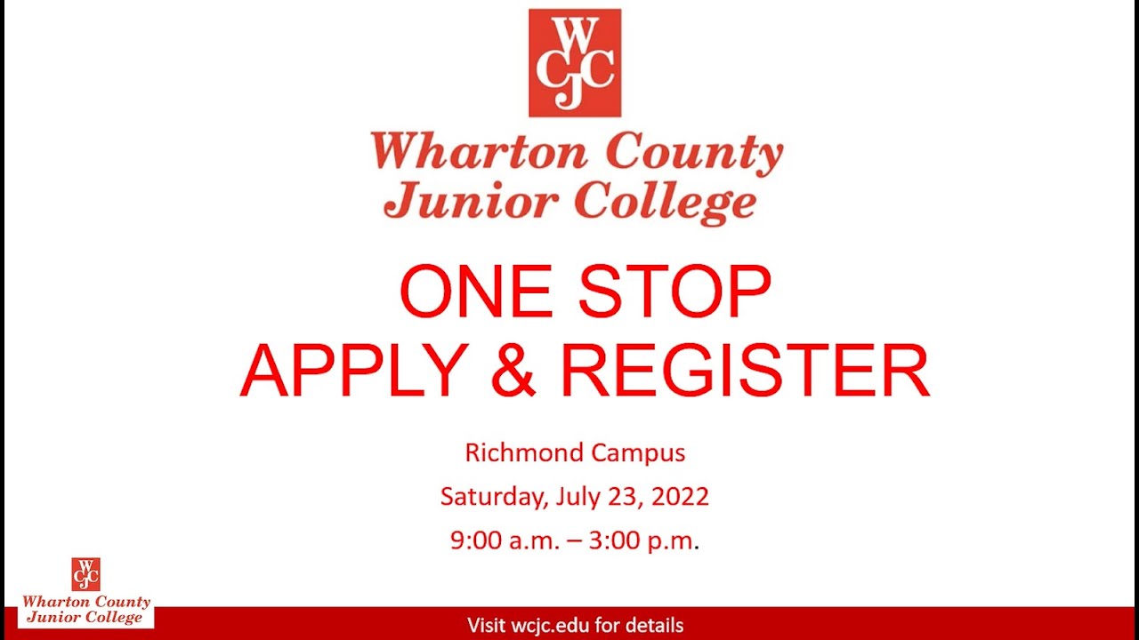ONE STOP REGISTER AND APPLY - SHORT