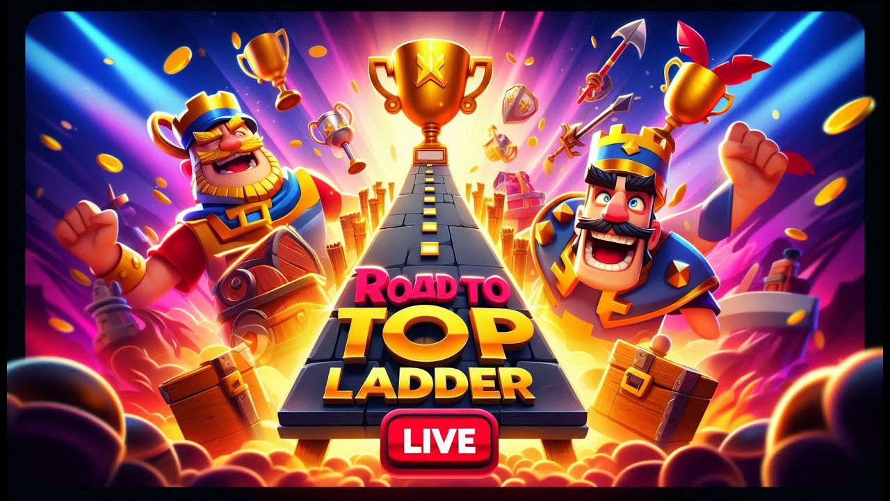 LIVE Clash Royale Gameplay | Road to Top Ladder | Ranked Matches  #clashroyale #gaming #livestream