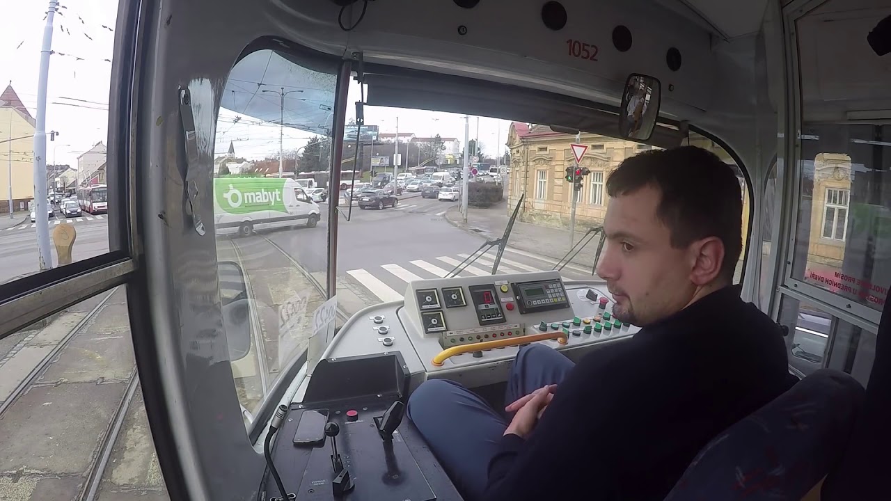 Linka 4 - Maloměřický most - Náměstí míru - špičkové zpoždění - s komentářem
