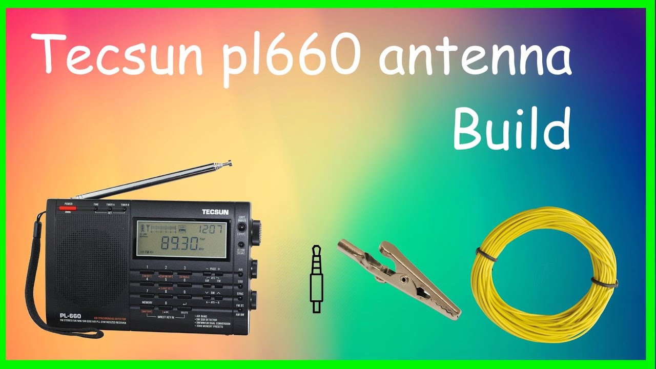 Tecsun pl660 Simple antenna build