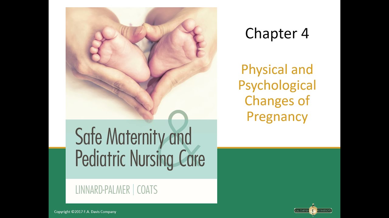 Ch  4 Physical and Psychological Changes of Pregnancy Recorded Lecture