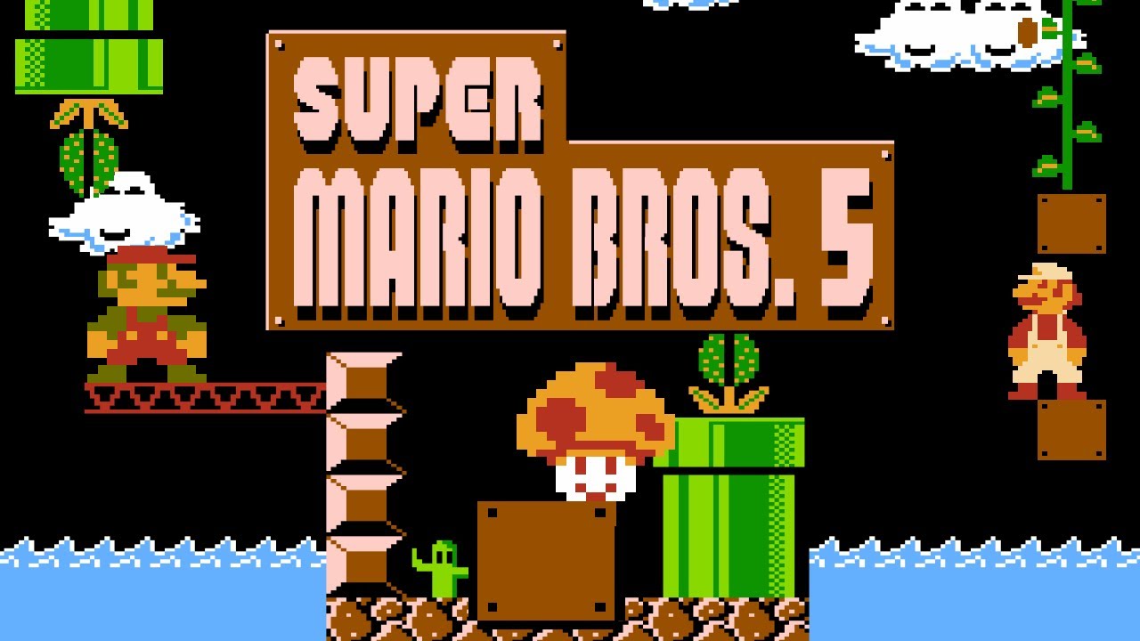 Super Mario Bros. 5: The Missing Stages • Super Mario Bros. ROM Hack