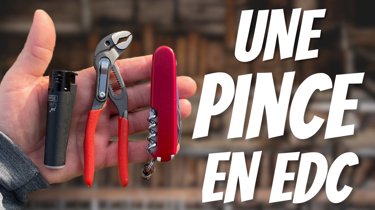 Pince knipex cobra 125 : utile en EDC ?