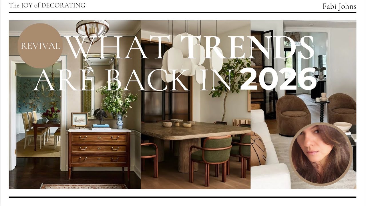 Interior Design Trends That Are Staying Strong in 2026 | Timeless Style Forecast 
