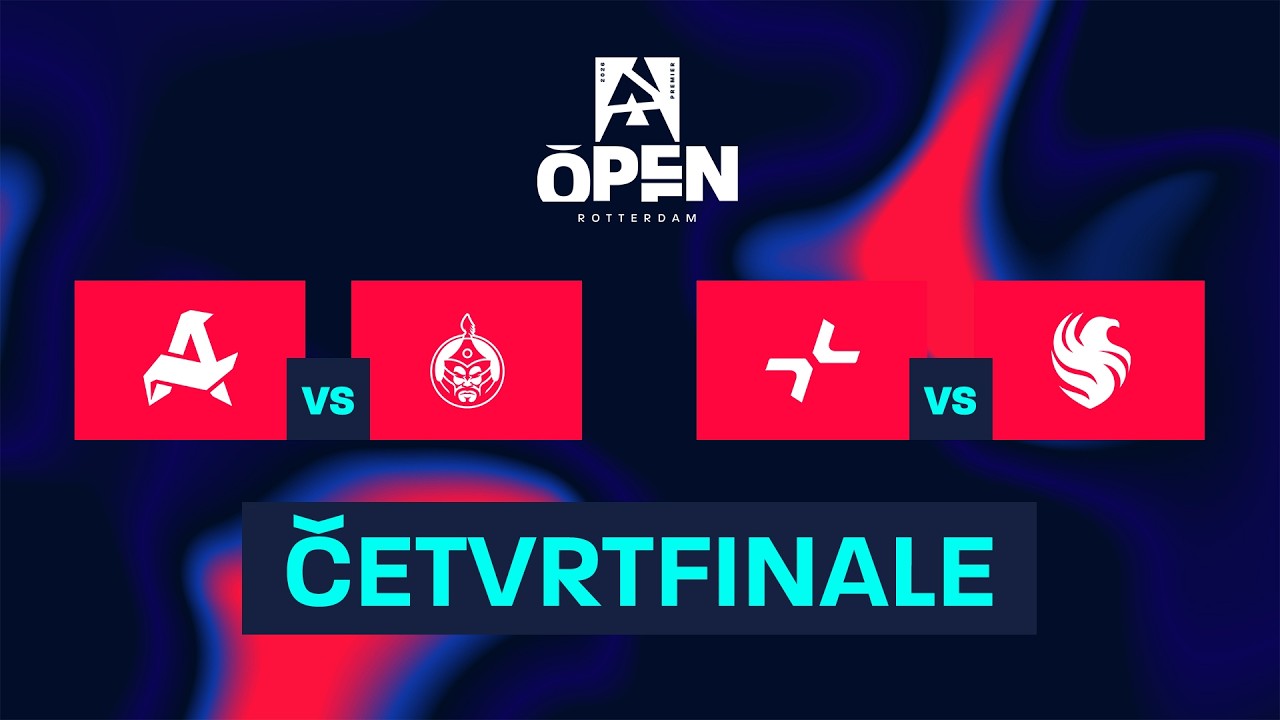 BLAST Open Rotterdam 2026 - 1/4 FINALE - Aurora vs The MongolZ | Team Falcons vs PARIVISION