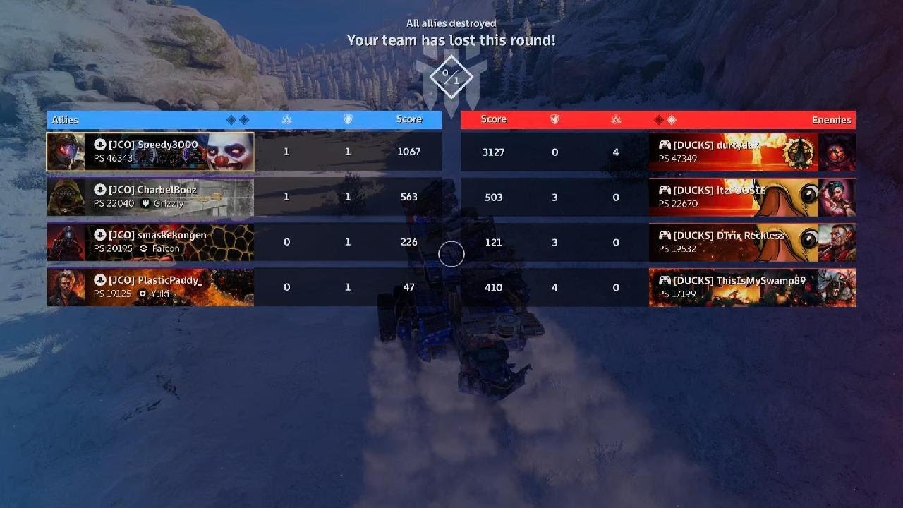 Crossout Leviathans Clan War - JCO vs BOOK