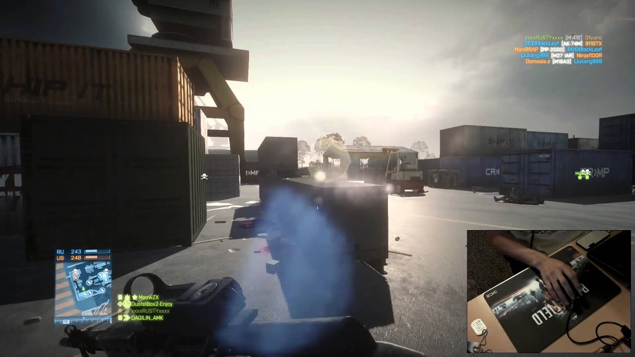 【ヘッドショット率92%】PC版BF3界 日本1位を目指して【DustelBox実況】