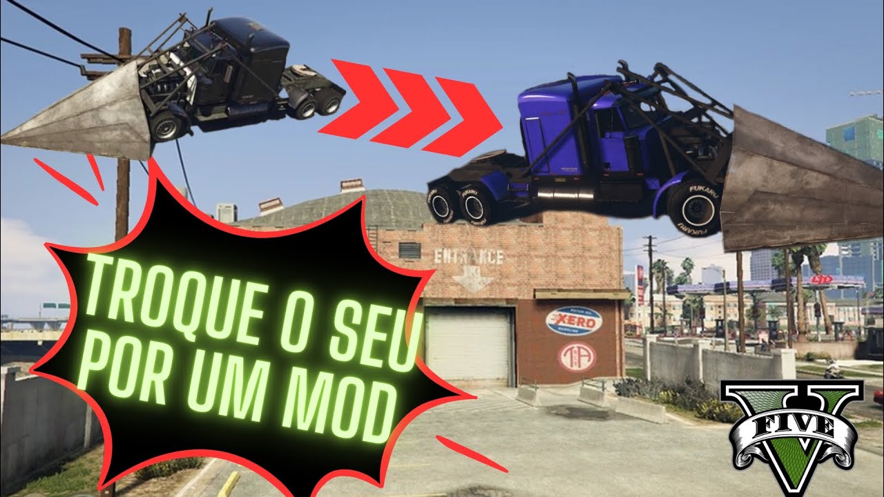 Como trocar seus Carros do Galpão de Veículos por Carros MOD