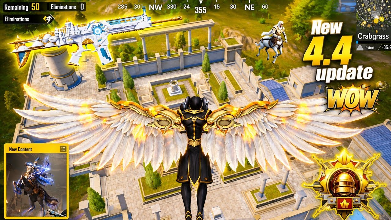 New Hero&rsquo;s Crown Mode is INSANE 😱 PUBG MOBILE New 4.4 Update Gameplay 🔥