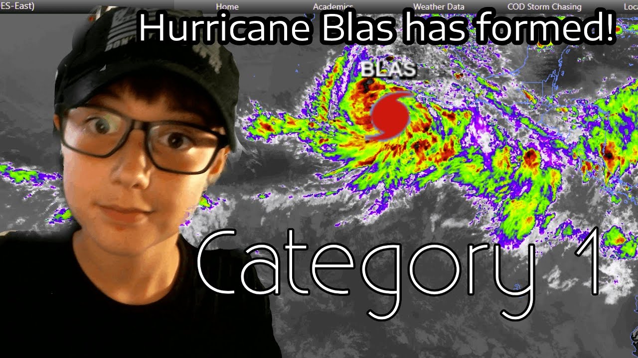 TTT#2 | Hurricane Blas now off the coast of Mexico