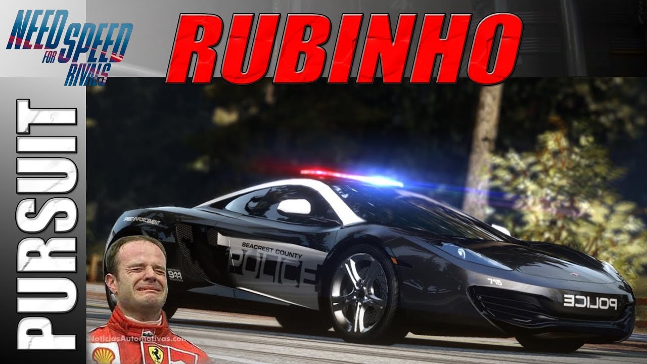 Need for Speed Rivals: Rubinho o policial certinho