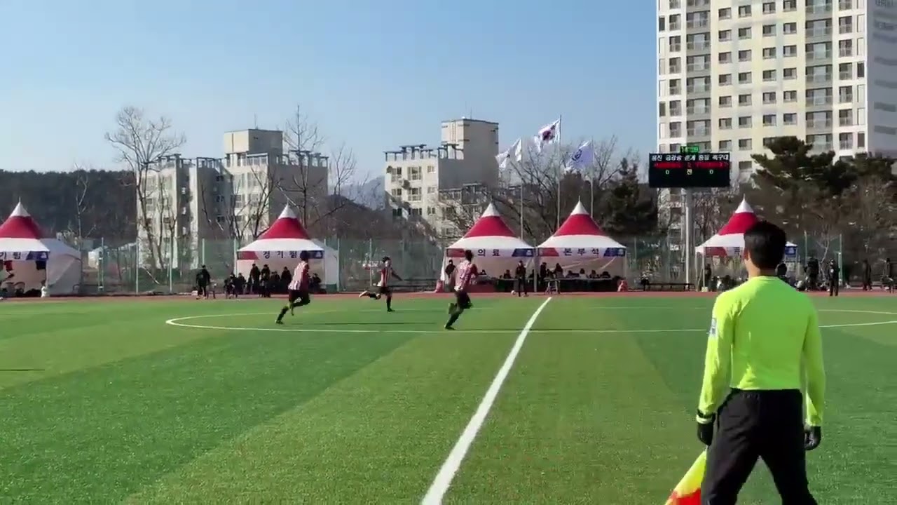 2026 울진 금강송 춘계중등 U15 축구대회 [송이그룹] B조 2경기 배재중 VS 부산해운대구FC 전반전 20260131