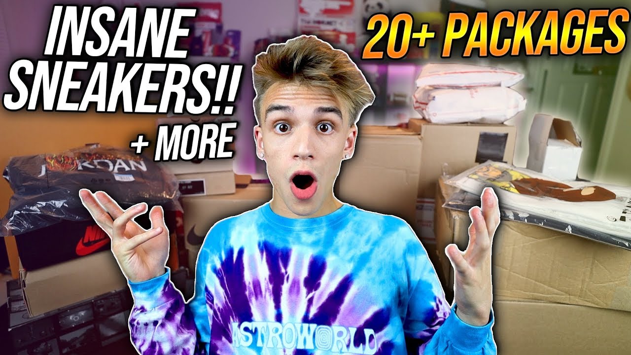 Unboxing RARE Unreleased Sneakers + More! (Huge Haul) - Blazendary Mailtime #15