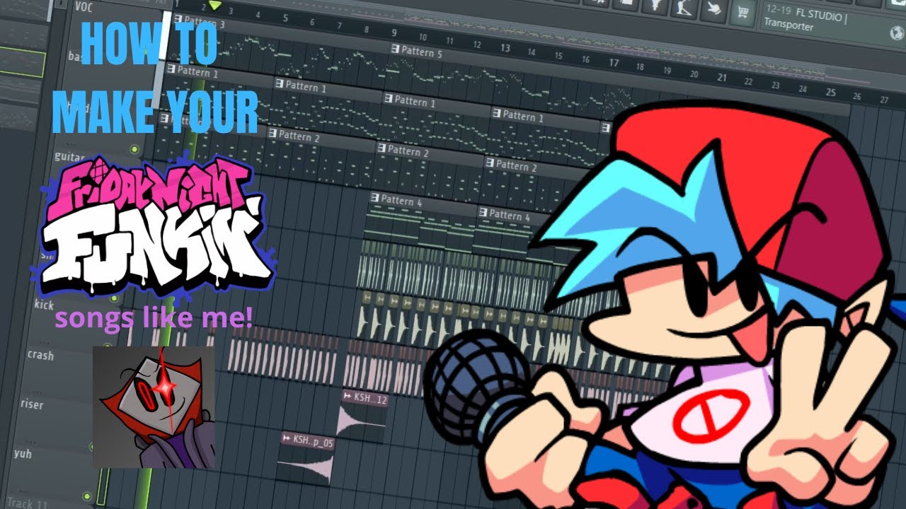 HOW TO MAKE YOUR FNF SONGS LIKE ME!!! (FL Studio Tutorial)