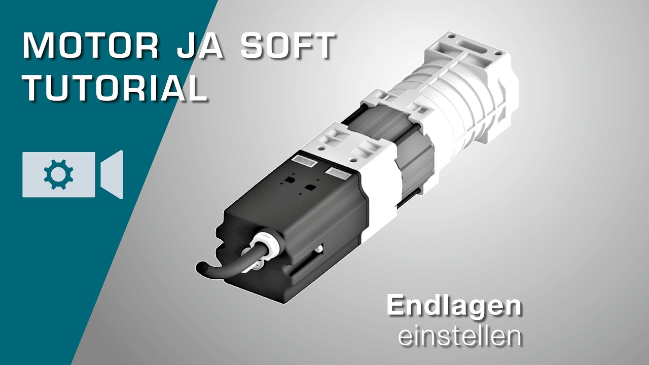 Motor JA Soft Endlagen einstellen