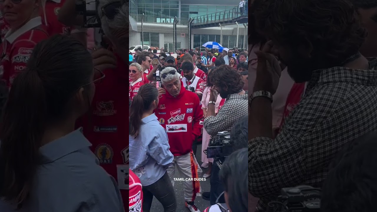 🛑 Live: Dubai 24H Race | Nayathara & Vignesh Shivan came to Circuit to support Ajith Kumar racing