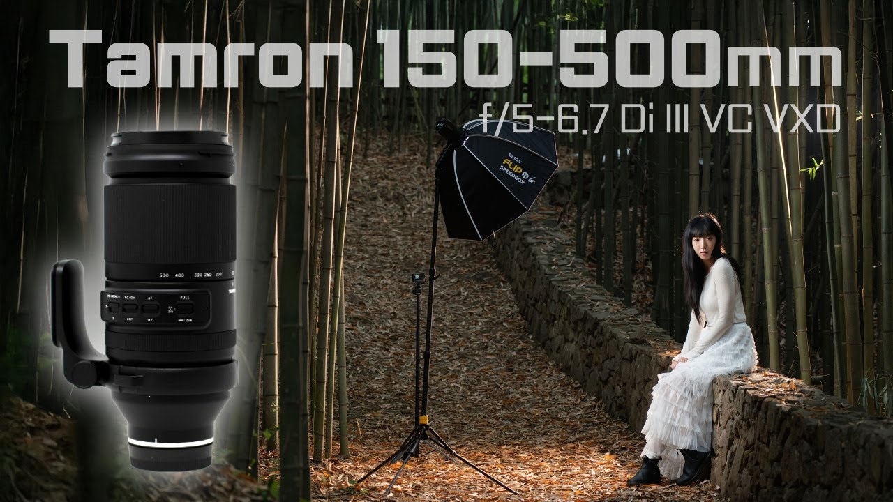 야외 모델 촬영! 결과물 대박!! 탐론 150-500mm / 조명 인물 촬영 / Tamron 150-500 mm f/5-6.7 Di III VC VXD
