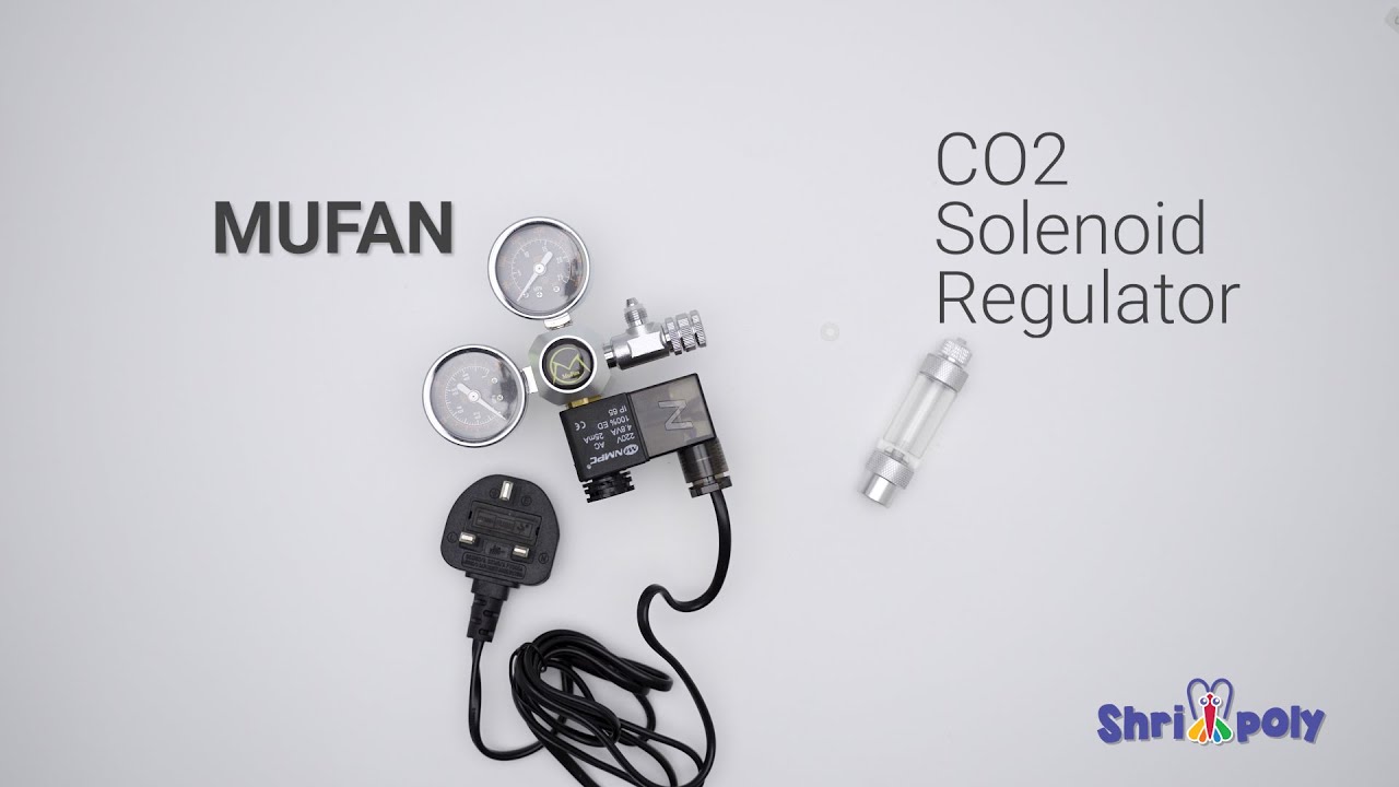 MUFAN CO2 Solenoid Regulator