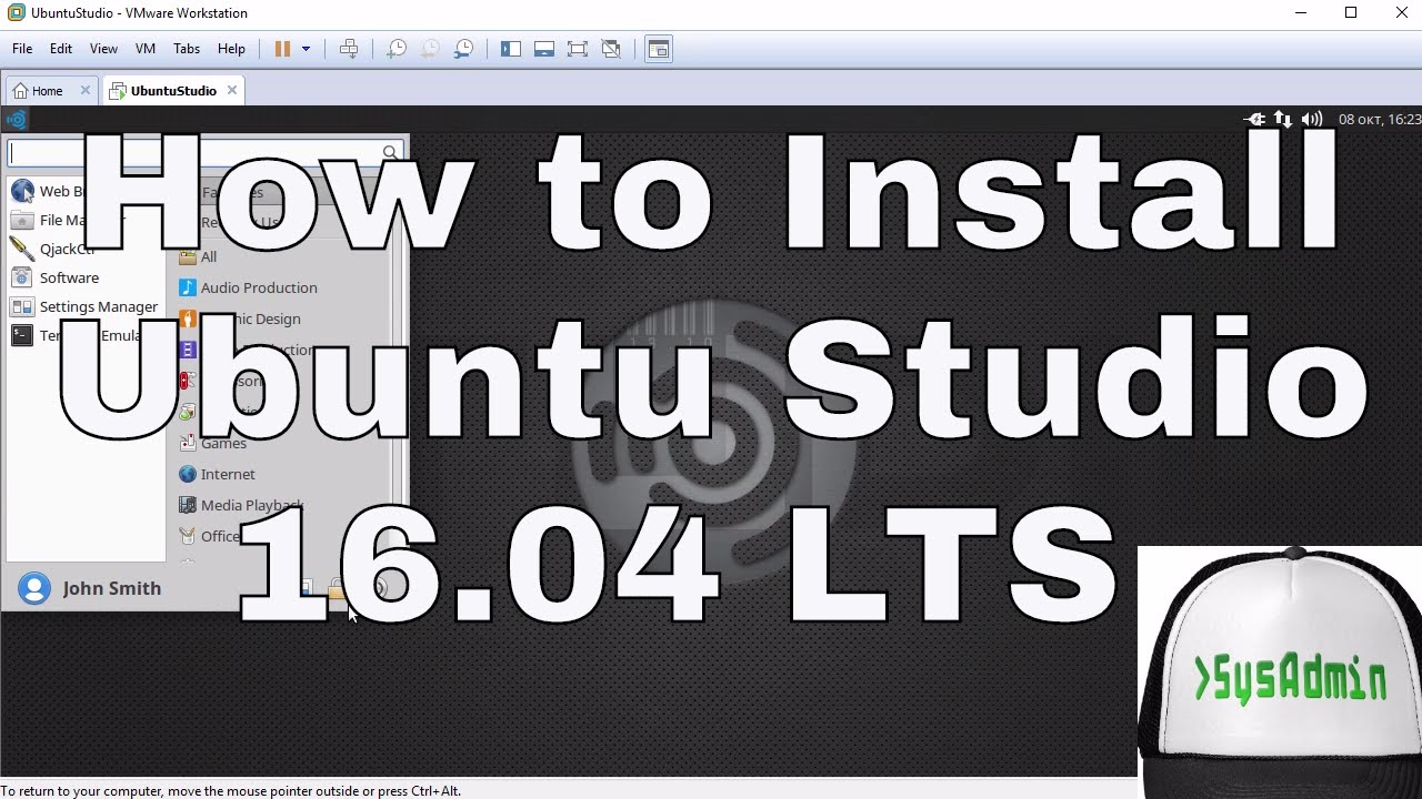 How to Install Ubuntu Studio 16.04 LTS + Review + VMware Tools on VMware Workstation Tutorial [HD]