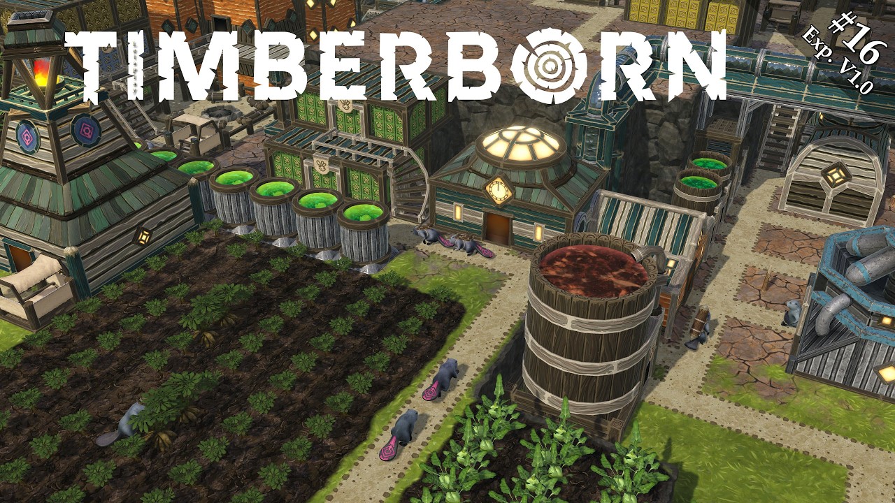 Timberborn 1.0 - E16 - Einweihung Rohrbahn