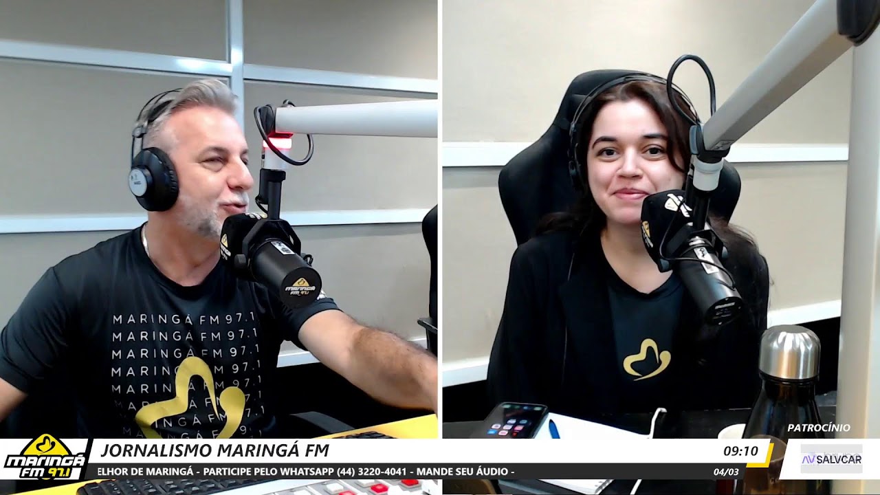 Jornalismo Maringá FM - 04/03/2026