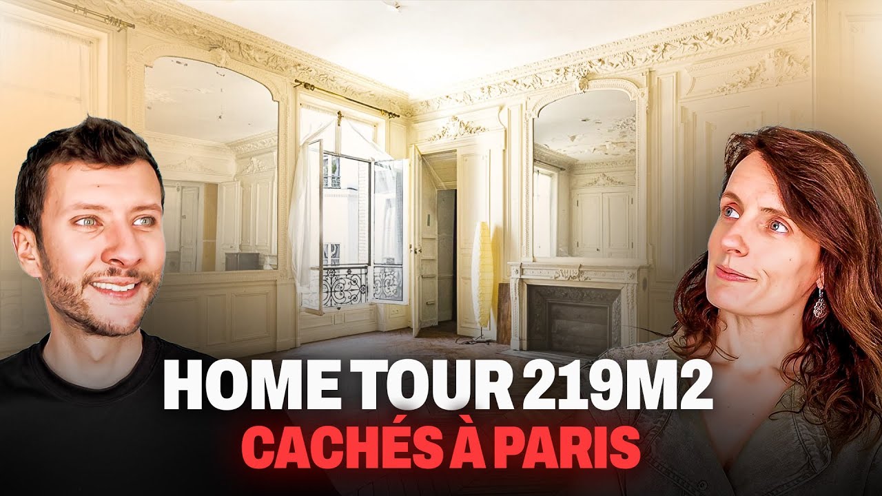 Ce 219 m² CACHÉ à Paris est un trésor oublié (VISITE EXCLUSIVE)