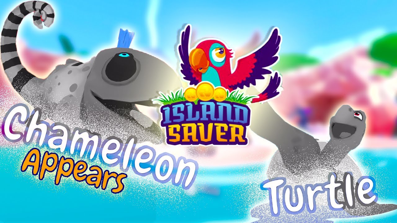 🎮 Island Saver - Chameleon and Turtle - Walkthrough Island Saver Gameplay Ep. 4