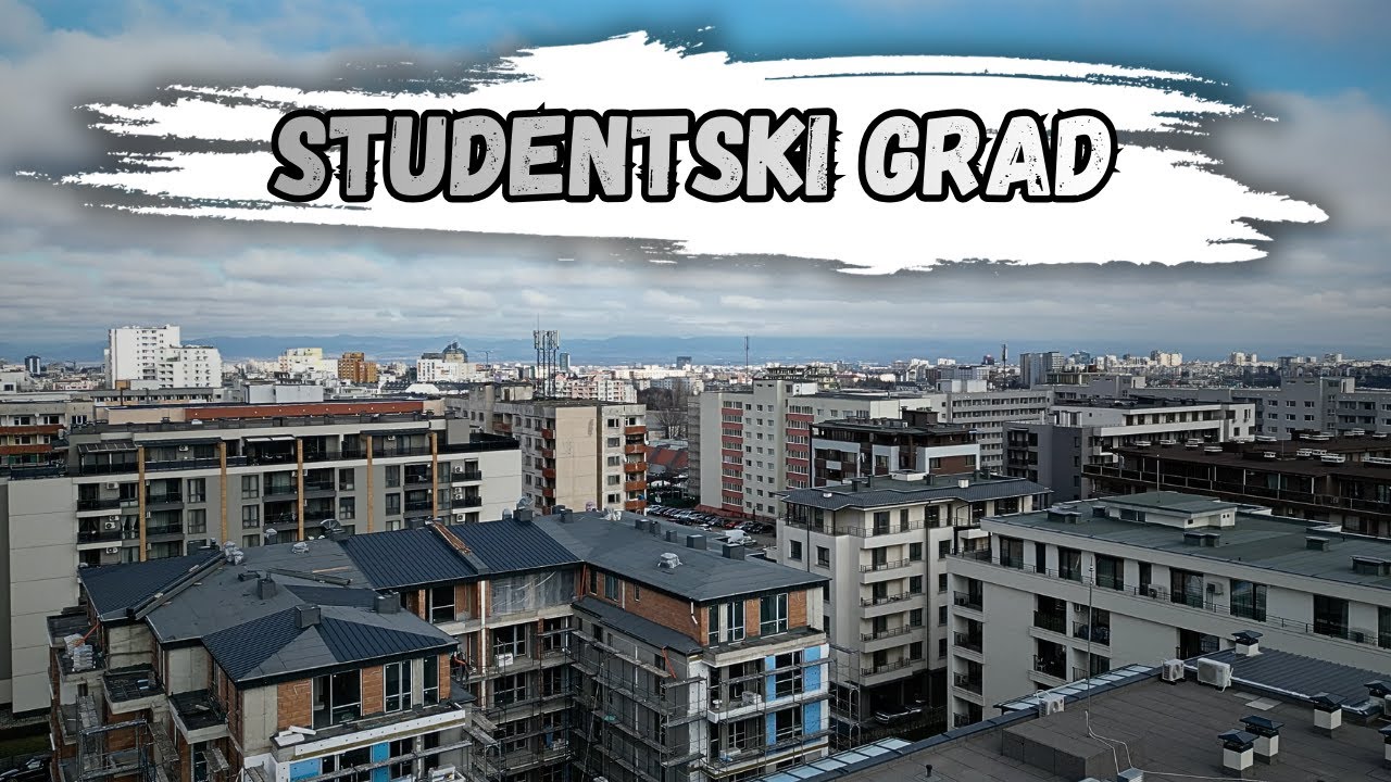 No Copyright | Cinematic Drone Flyover &mdash; Studentski Grad, Sofia