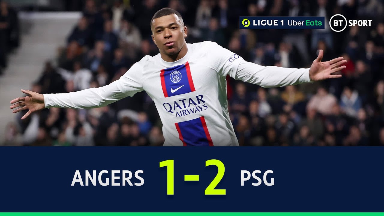 Angers vs PSG (1-2) | Mbappe brace tightens grip on title! | Ligue 1 Highlights