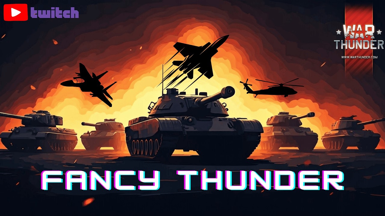 War Thunder Long Stream | No Mercy Battles | LIVE” 07/03 #warthunder @fancythunderWT
