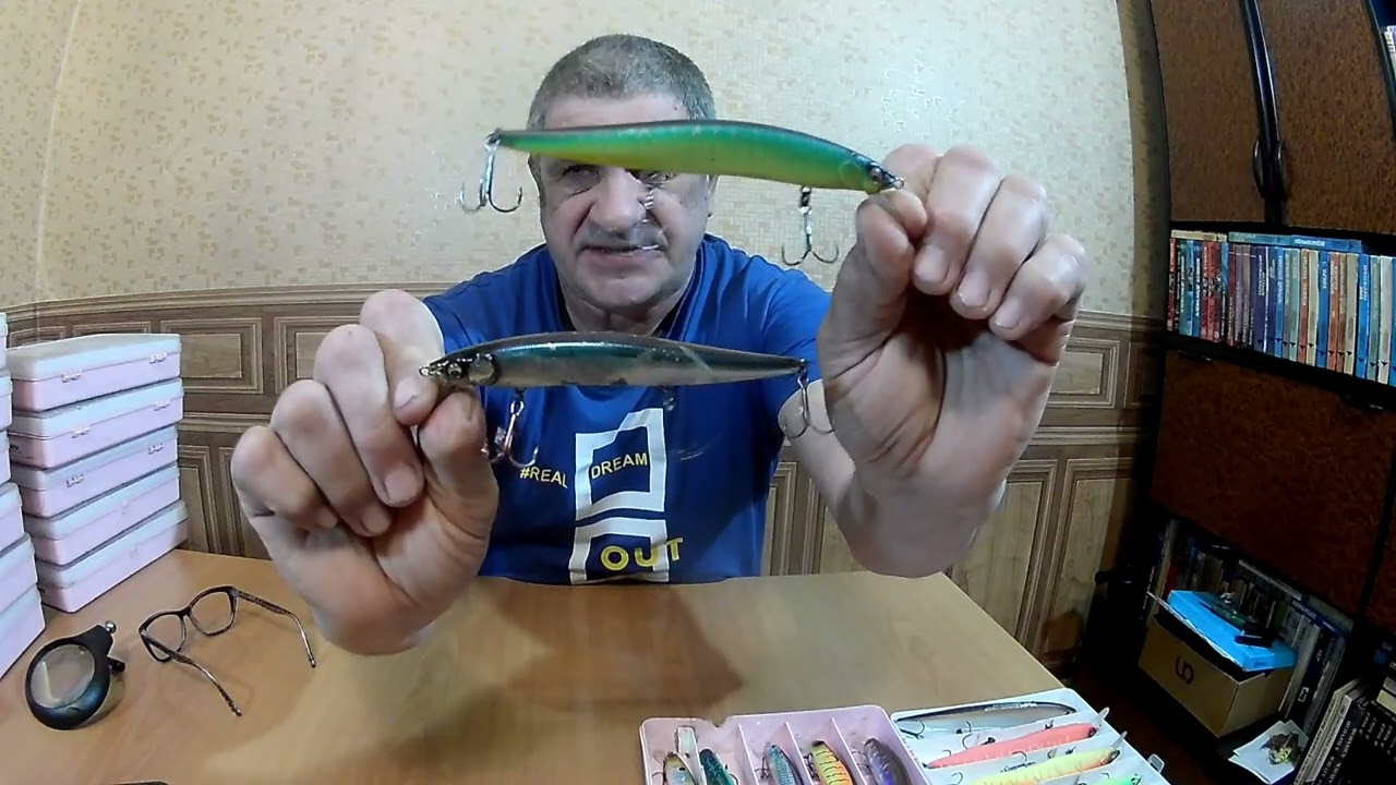 Все мои воблеры.Их плюсы и минусы.Часть-1.